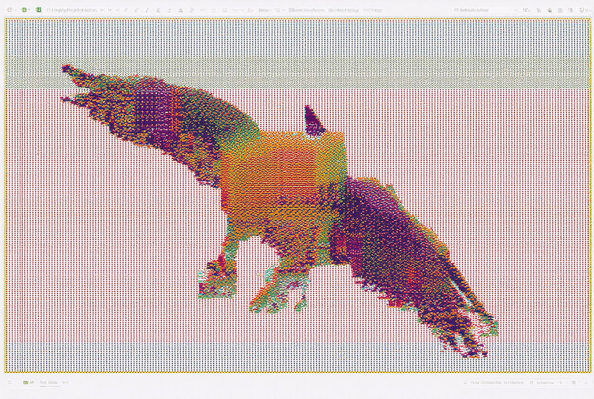 Excel Mesh Painting